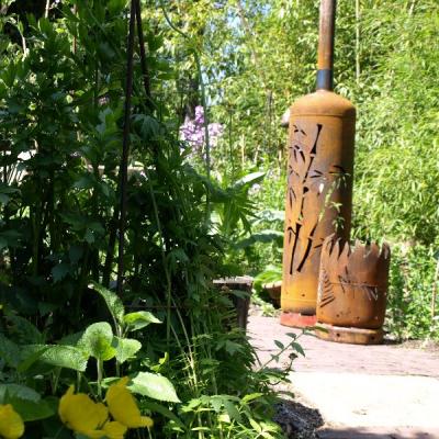 Feuerstellen aus alten Gasflaschen