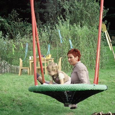 Die Schaukel beim Belastungstest